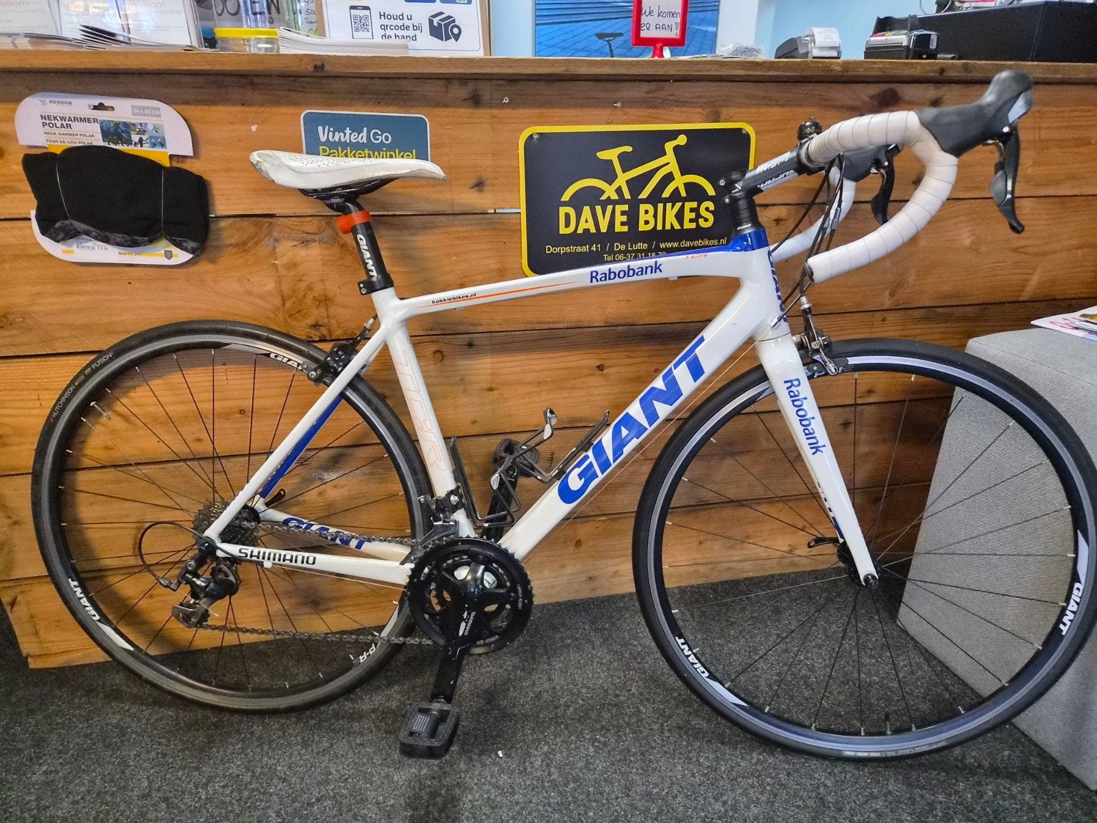 Giant TCR Rabobank racefiets 50 cm, 28 inch, Stationsstraat 1, 3862 CK Nijkerk, Nederland, Gebruikt, Aluminium