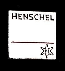 Henschel speld- zilverkleur, Verzamelen, Verzenden, Nieuw, Transport, Speldje of Pin