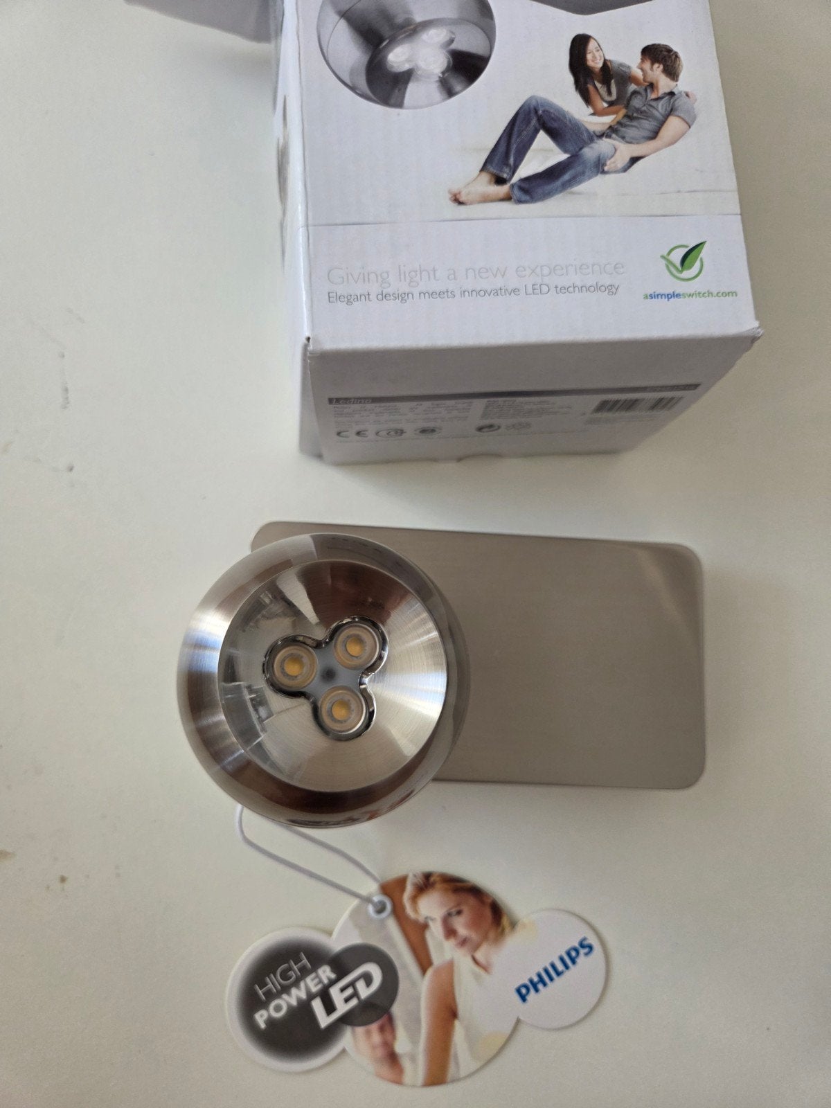 Philips Ledino Universa - Wand- en plafondlamp, Huis en Inrichting, Ophalen of Verzenden, Nieuw, Metaal