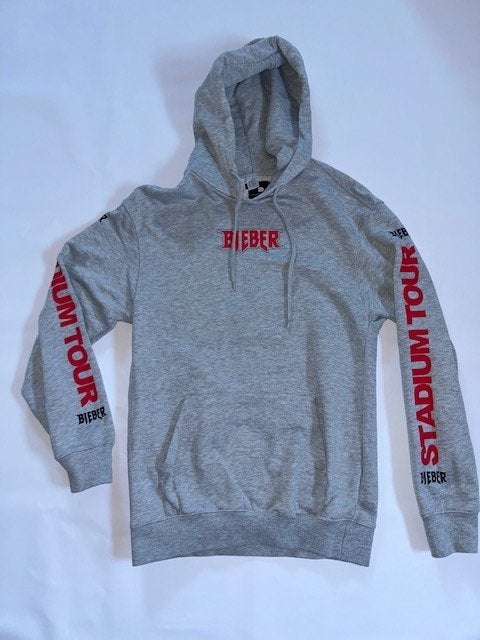 JUSTIN BIEBER hoodie XS in ~~nieuw~~ staat, Verzenden, Zo goed als nieuw, Kleding