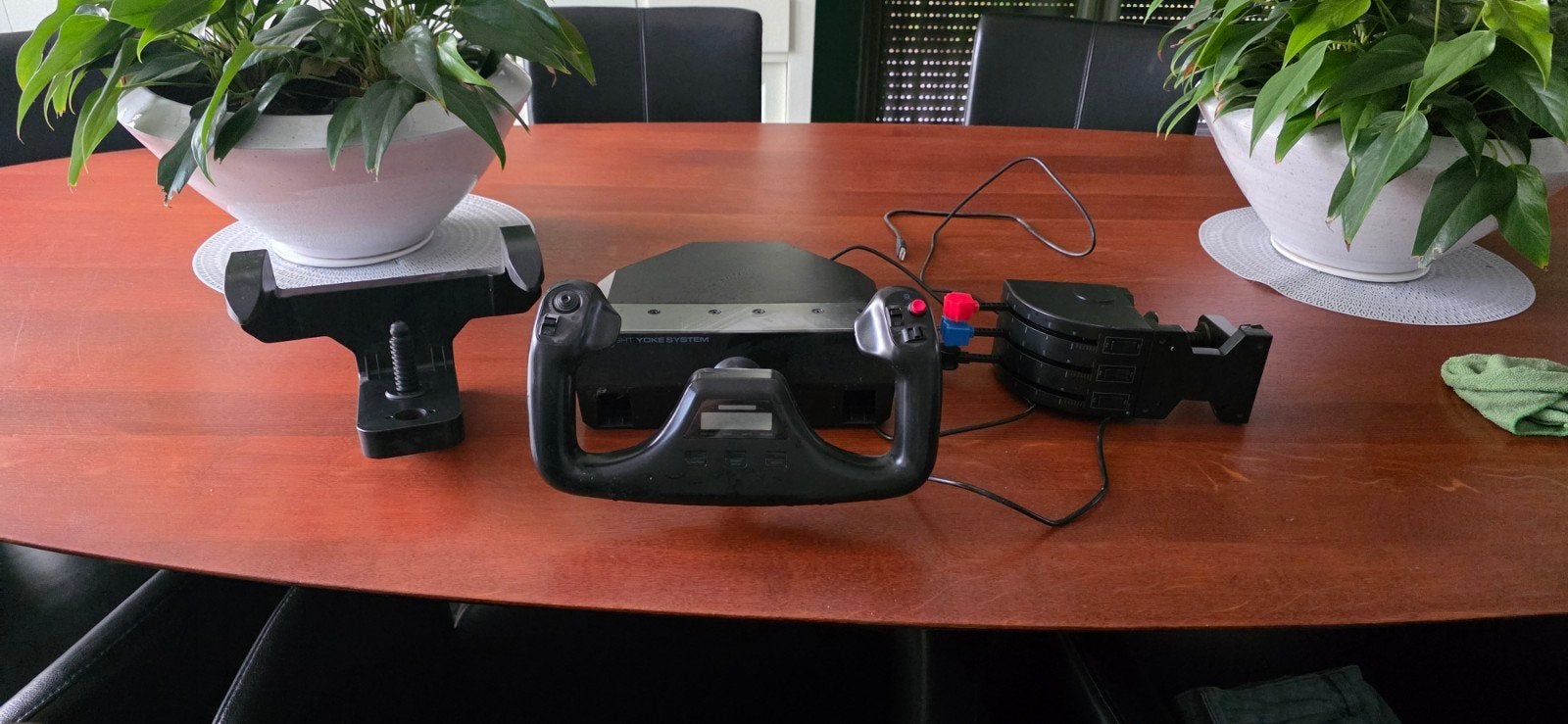 Logitech Flight Yoke System - Vliegsimulator Controller, Spelcomputers en Games, Online, 1 speler, Ophalen of Verzenden, Zo goed als nieuw
