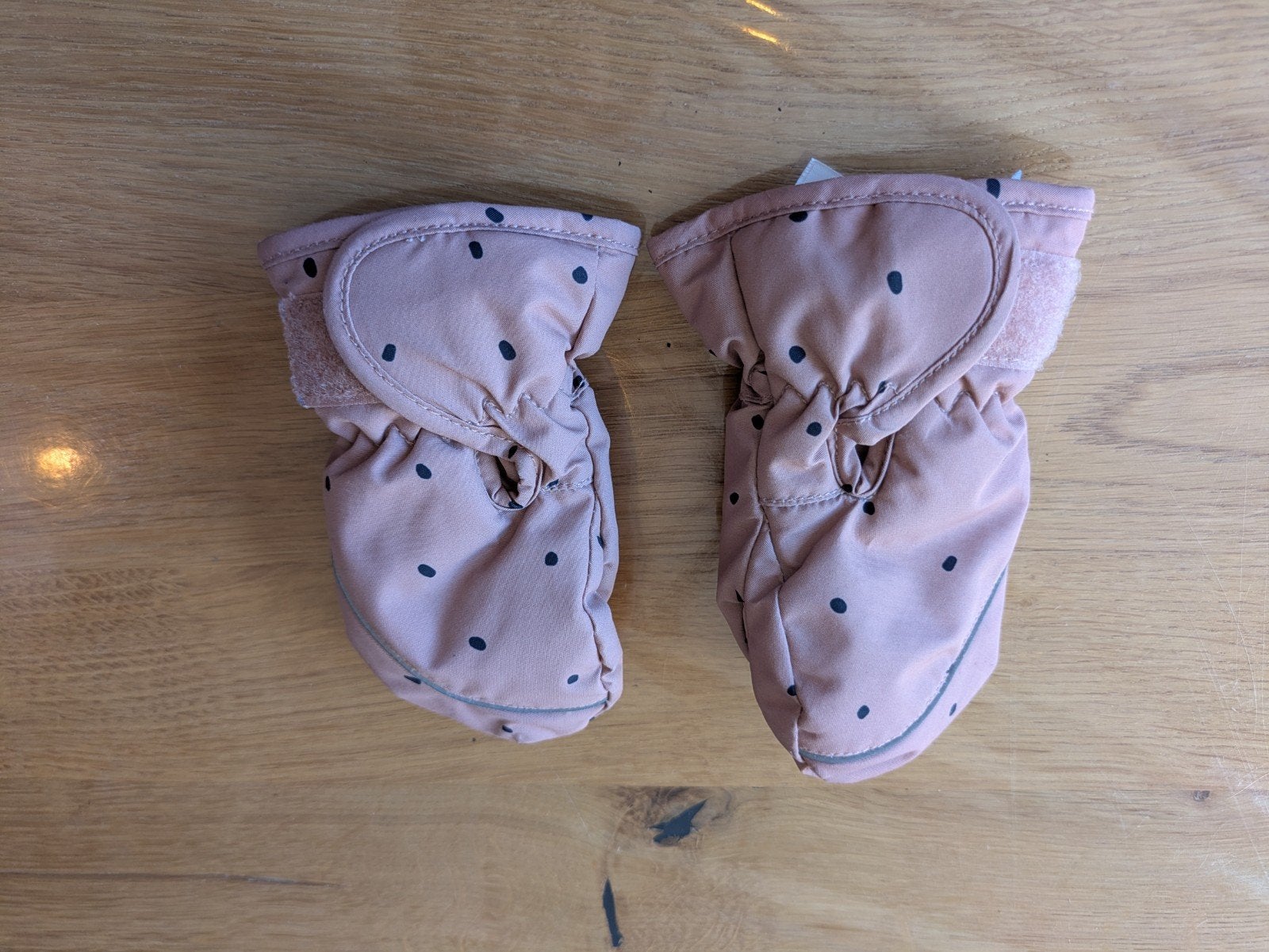 Roze handschoenen maat 74/80 h&m, Kinderen en Baby's, Babykleding | Mutsen, Sjaals en Wanten, Gebruikt, Meisje, Wanten, H&M