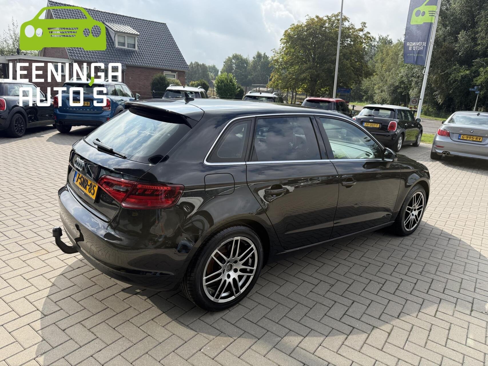 Audi A3 Sportback 1.6 TDI Ambition Pro Line S |Leer|Navi|Cli, Euro 5, Gebruikt, Zwart, 4 cilinders