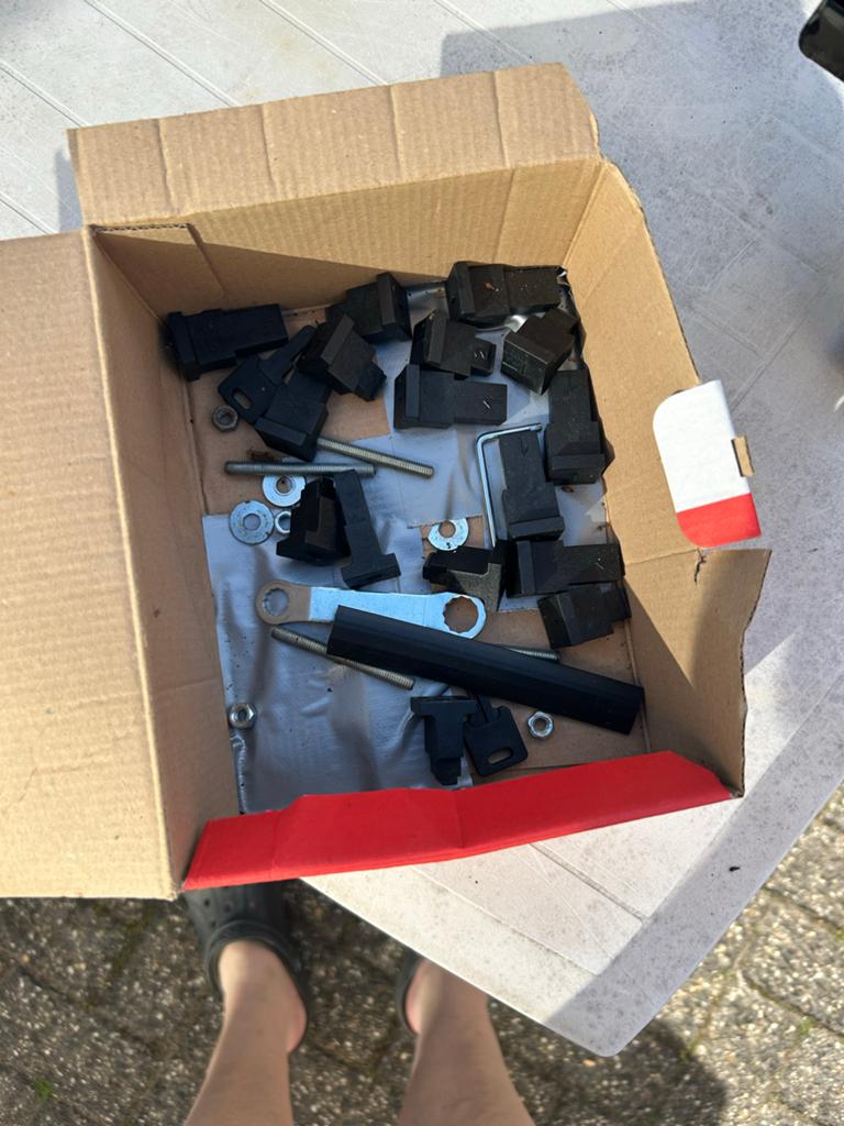 Dakdragers met accessoires, Ophalen of Verzenden, Gebruikt