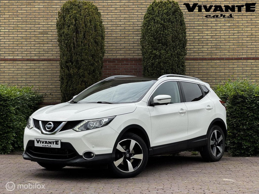 Nissan Qashqai 1.2 Connect Edition Dealer O.H*Pano*360-Camer, Auto's, Nissan, Bedrijf, Te koop, Qashqai, 360° camera, ABS, Achteruitrijcamera