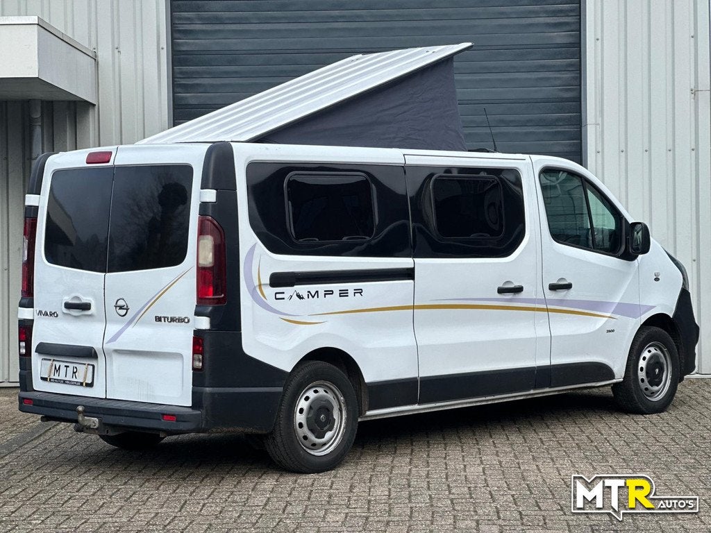 Opel Vivaro 1.6 CDTI L2H1 Buscamper|NAP|NWE APK|TREKHAAK, Overige merken, Buscamper of Camperbus, Airconditioning, Airbags
