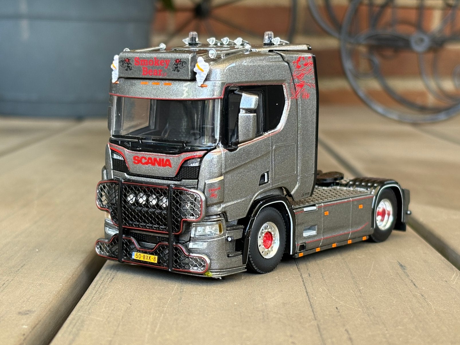 Scania R Normal 4x2   Firma: Johan Visch, Ophalen of Verzenden, Zo goed als nieuw, Bus of Vrachtwagen, Wsi
