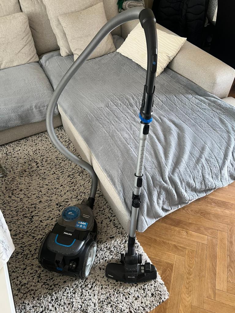 Philips PowerPro Compact | 900 Watt |, Witgoed en Apparatuur, Stofzuigers, Ophalen, Zo goed als nieuw