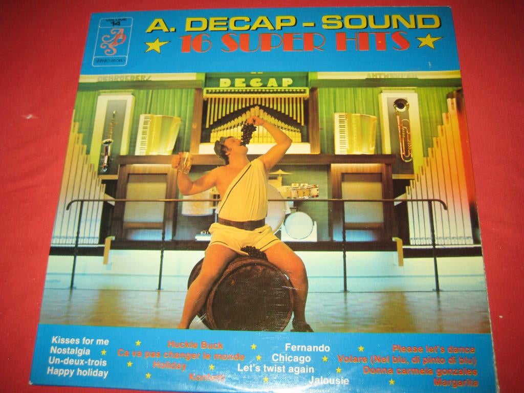LP, A.Decap-Sound, 16 Super Hits, Ophalen of Verzenden, Zo goed als nieuw, 12 inch