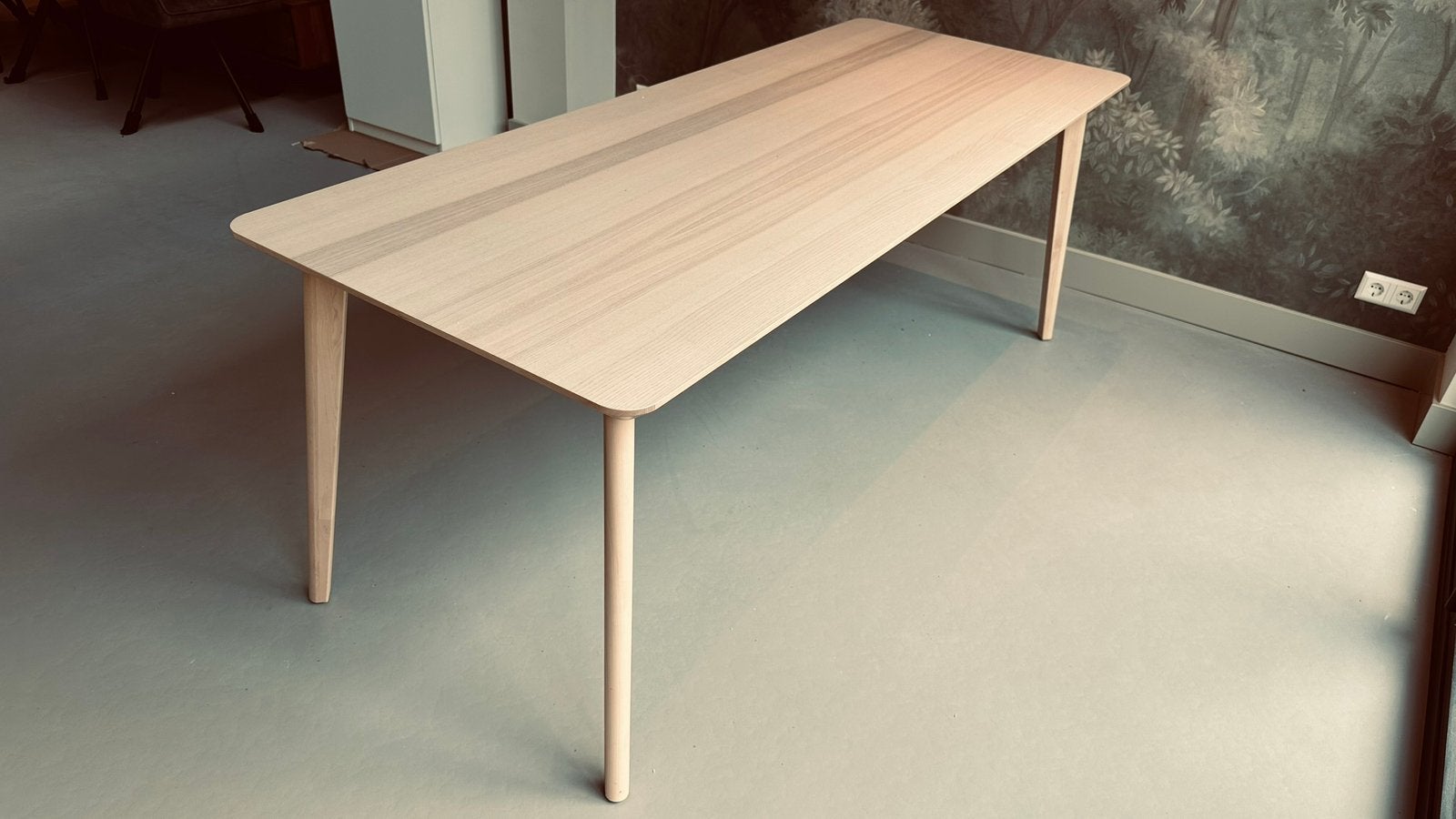 Eettafel - Lisabo (Ikea) - 78x200cm, Ophalen, Japandi, 200 cm of meer, 50 tot 100 cm