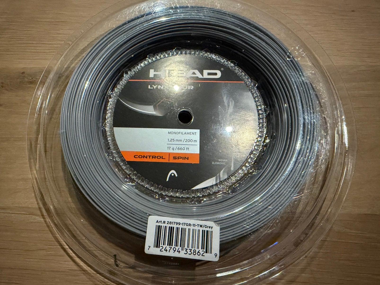 Head Lynx Tour 1.25 mm. 200 meter rol, Ophalen of Verzenden, Nieuw, Grip of Snaar, Head