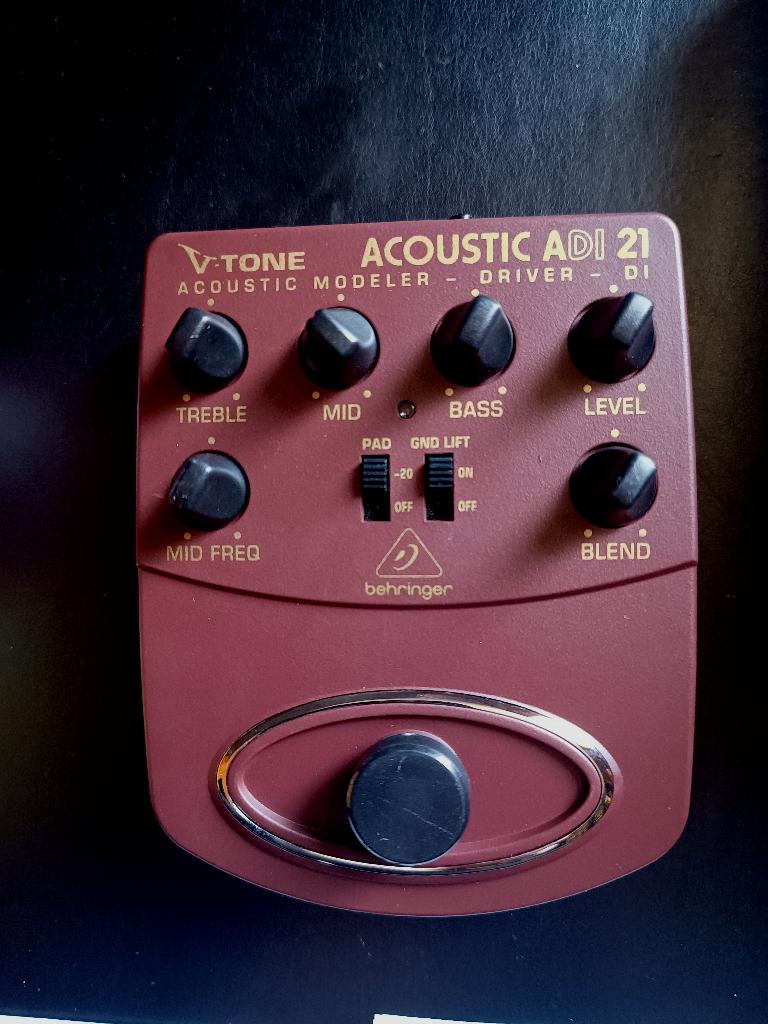 Behringer ADI21 - Gitaar-voorversterker, Muziek en Instrumenten, Ophalen of Verzenden, Zo goed als nieuw, Overige typen