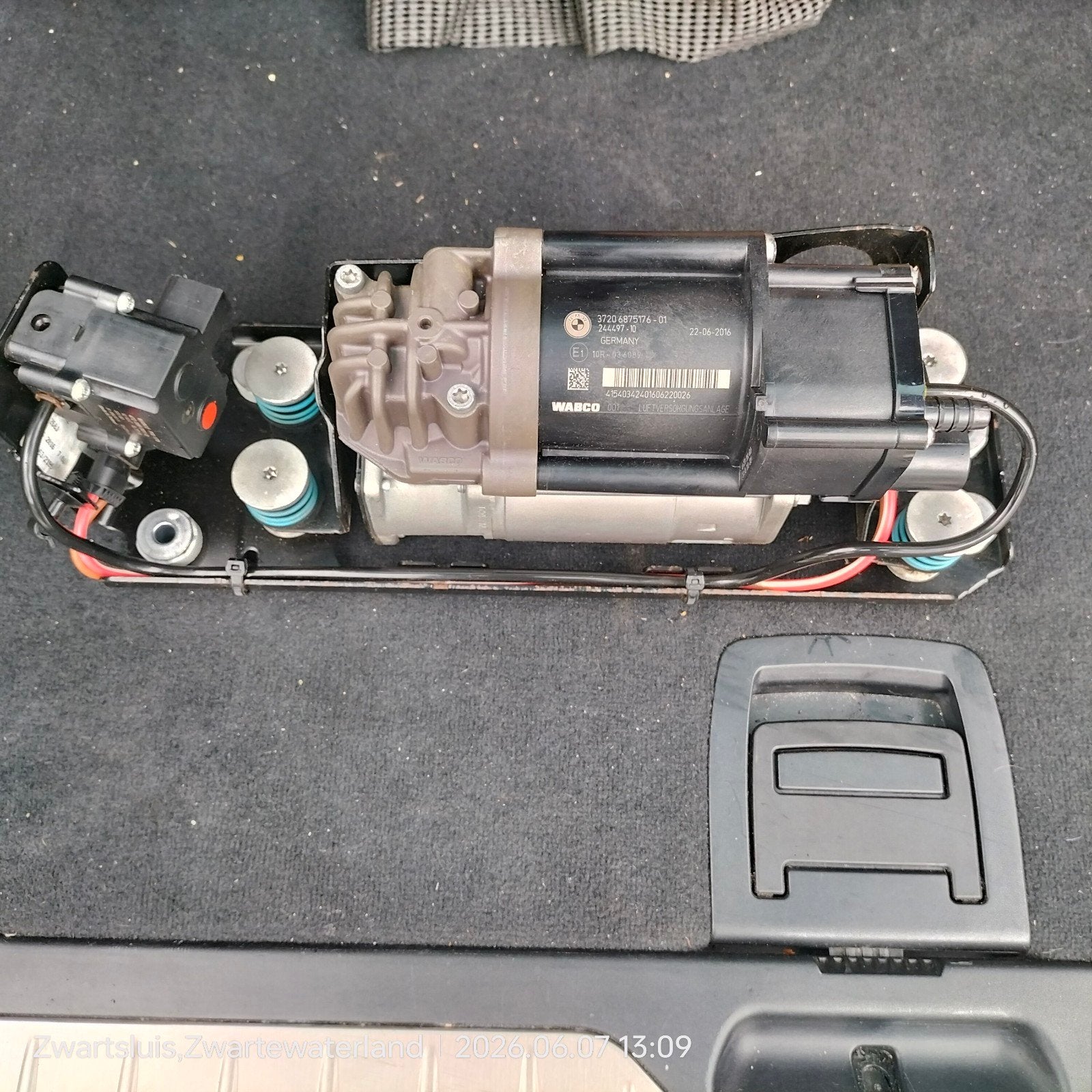 Luchtcompressor luchtvering systeem bmw f11 lci, Ophalen of Verzenden, Nieuw, BMW
