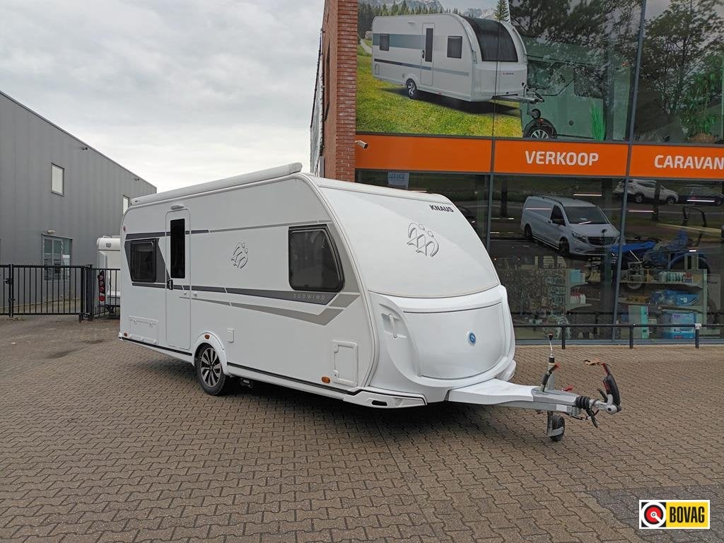 Knaus Sudwind 500 FU, Caravans en Kamperen, Schokbreker, Rondzit, Bedrijf, Overige typen
