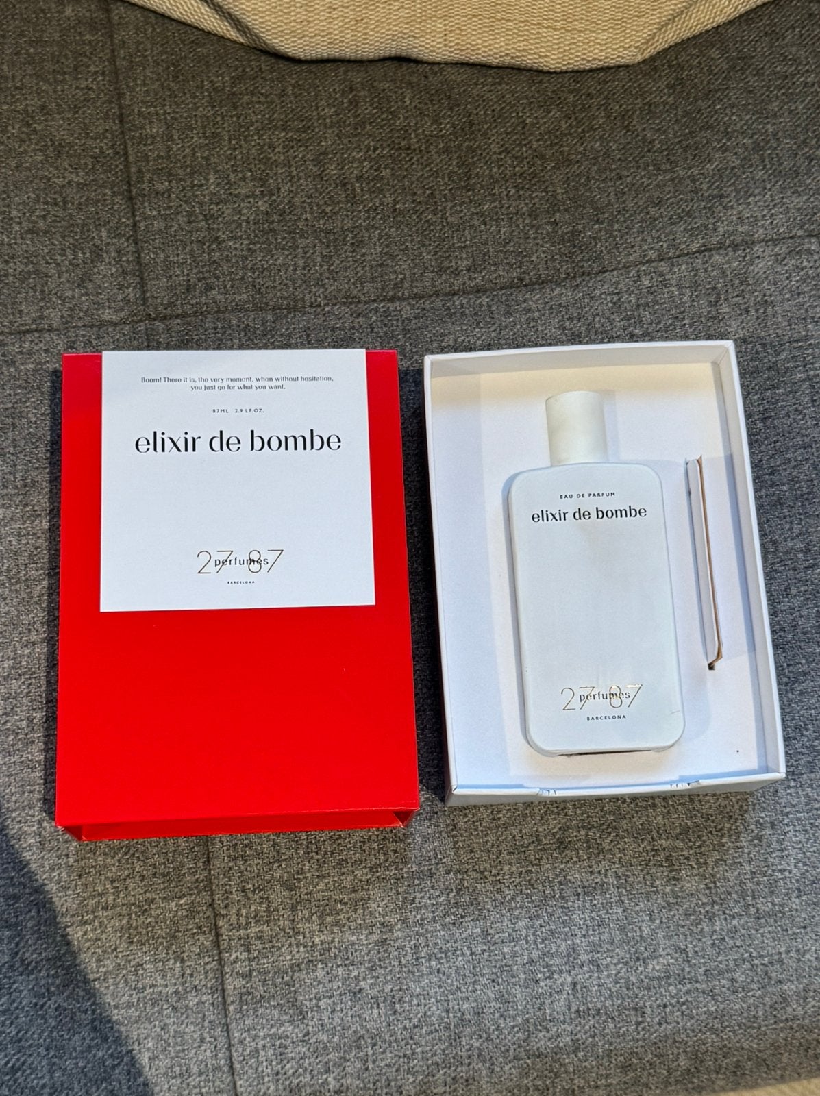 27 87 Elixir de bombe Skins 87 ml edp eau de parfum, Ophalen of Verzenden, Zo goed als nieuw
