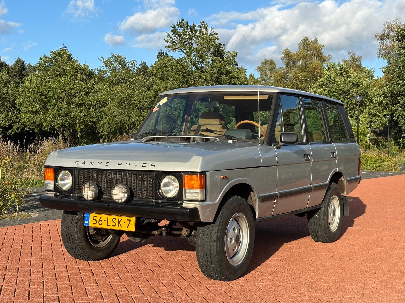 Land Rover Range Rover Classic 3,5 V8 1982 Grijs, Radio, 8 cilinders, 3500 cc, 3000 kg