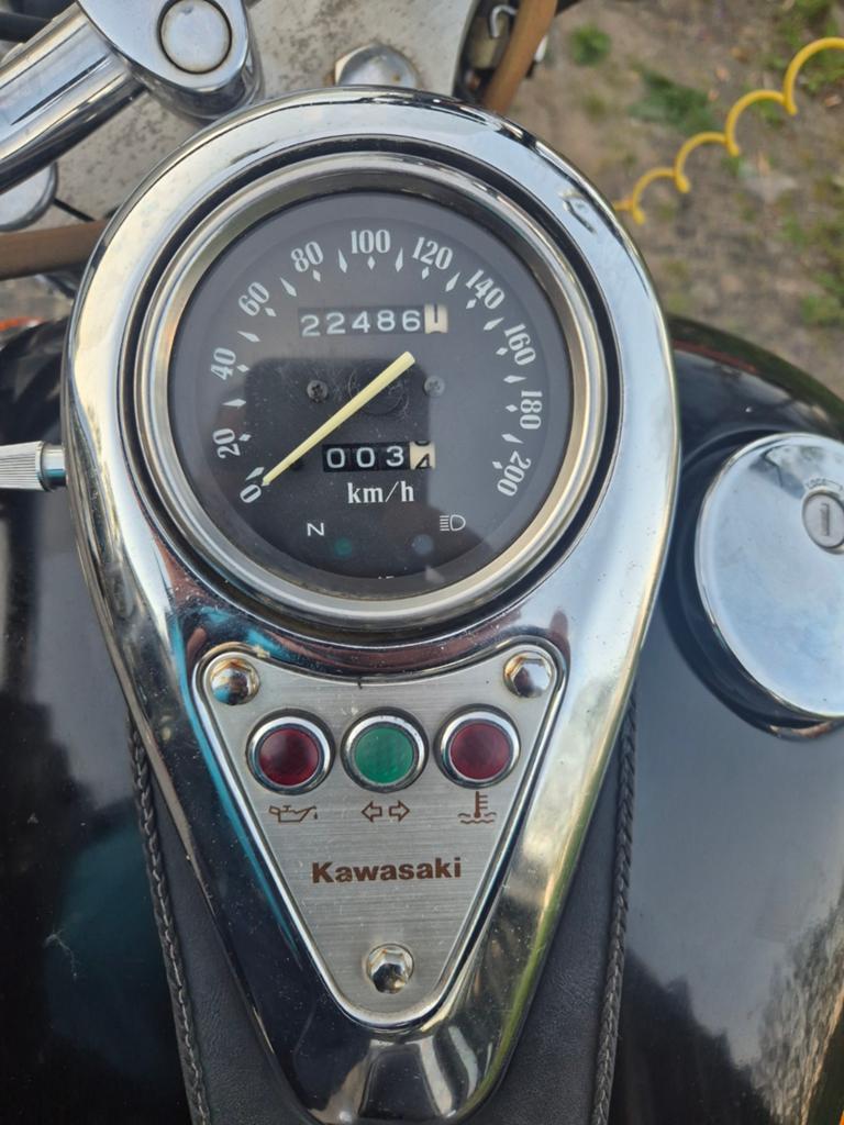 Kawasaki Vulcan vn800 - Klassieke stijl, comfortabel rijde, Motoren, 2 cilinders, Gebruikt, Particulier, Meer dan 35 kW