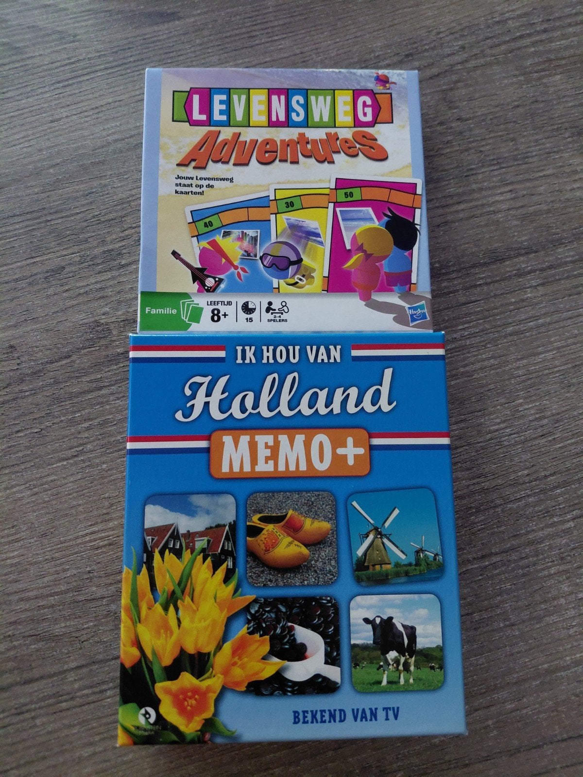 Levensweg Adventures & Ik Hou Van Holland Memo+ (compleet), Hobby en Vrije tijd, Gezelschapsspellen | Bordspellen, Een of twee spelers