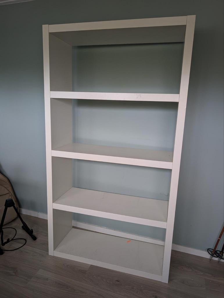 Witte IKEA kast met 5 vakken, Ophalen, Gebruikt