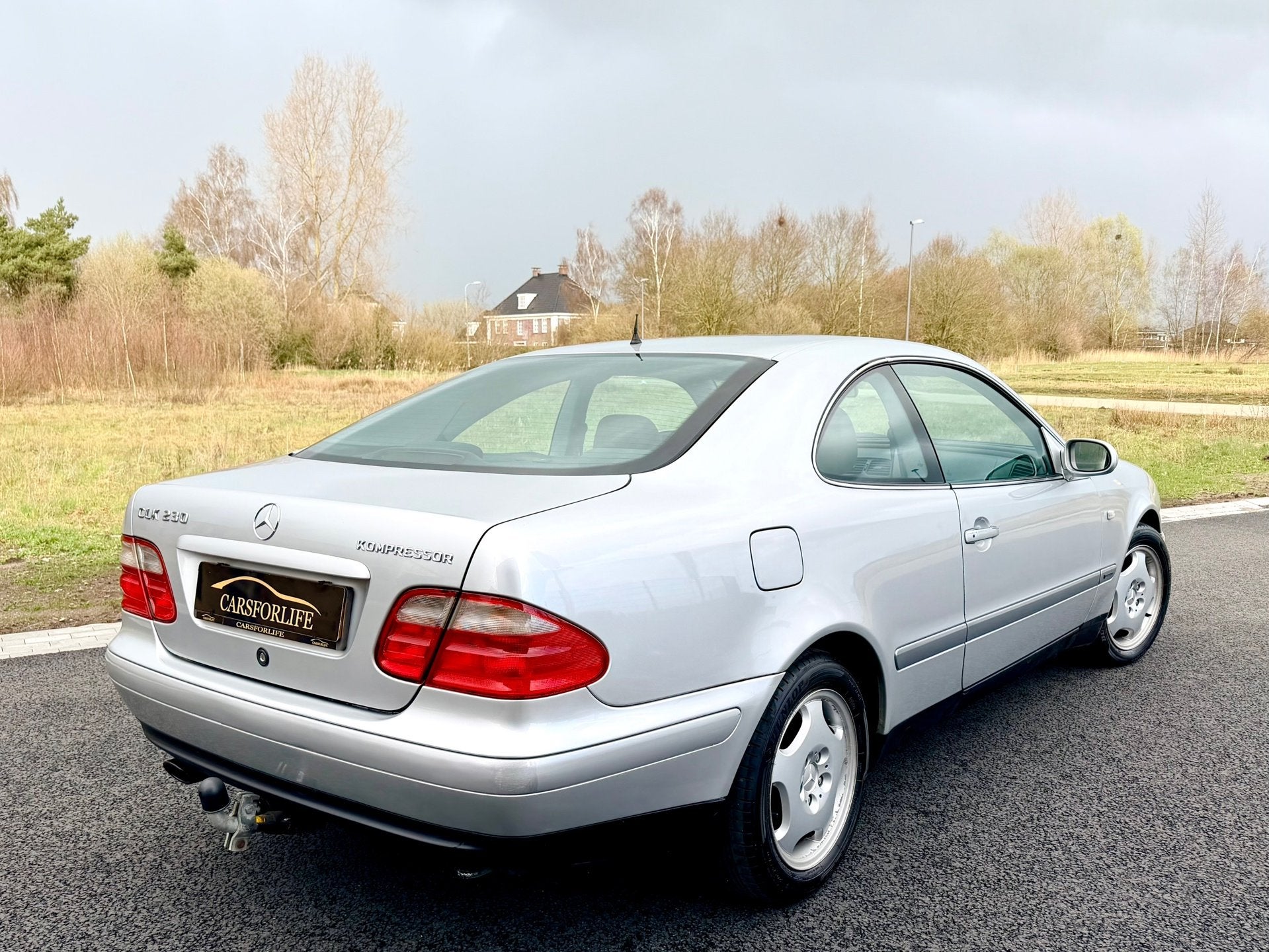 Mercedes-Benz CLK-klasse Coupé 230 K. Elegance, Auto's, Mercedes-Benz, Open dak, Achterwielaandrijving, Gebruikt, Zwart