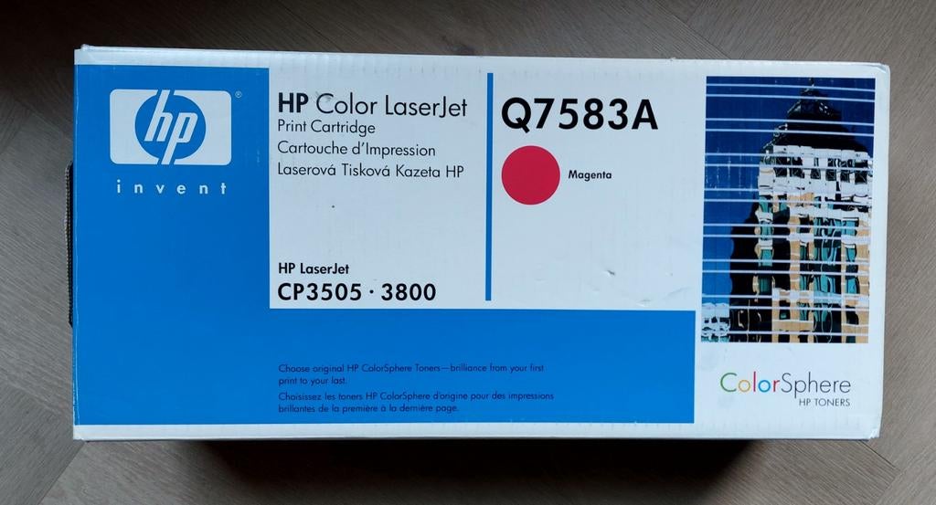 HP Color LaserJet Q7583A Magenta Toner - Nieuw, Ophalen of Verzenden, Nieuw, Toner, HP