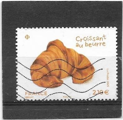 Frankrijk 2025 LCroissant au Beurre €2,10, Verzenden, Gestempeld