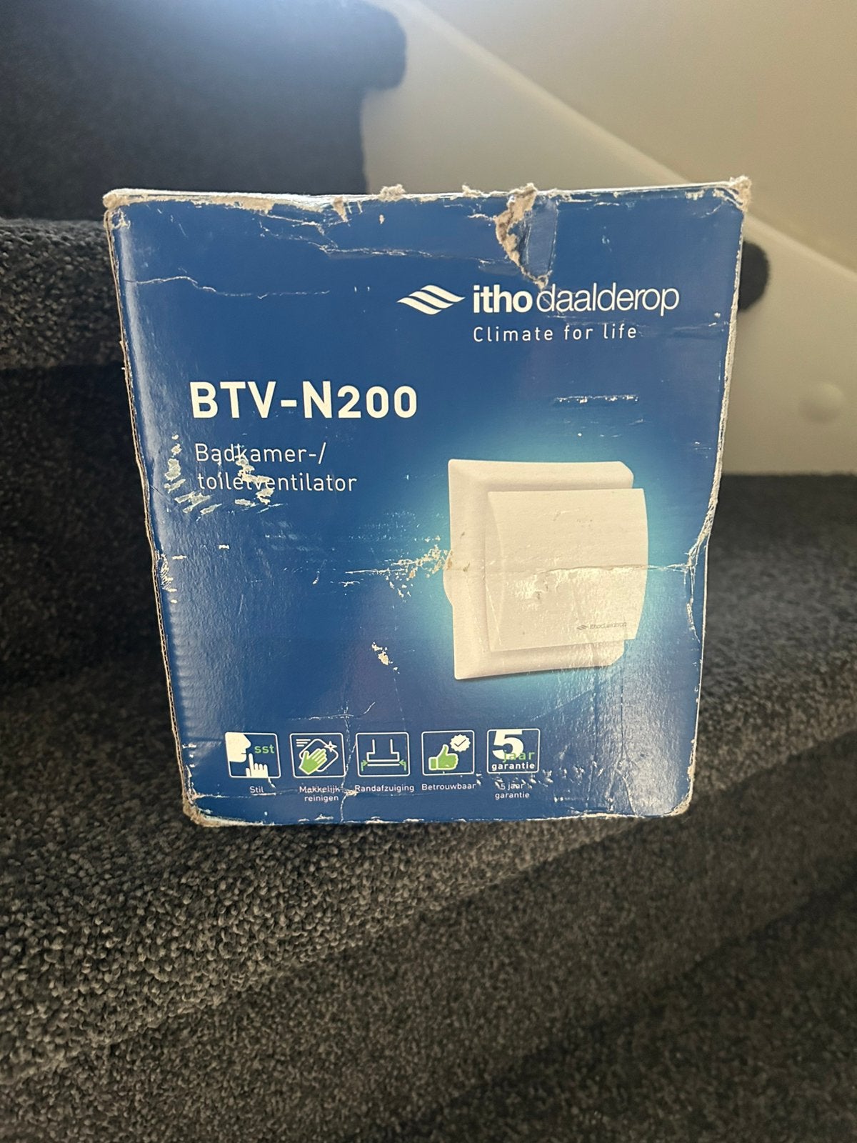 Itho Daalderop BTV-N200, Ophalen of Verzenden, Nieuw, Ventilator en Afzuiger