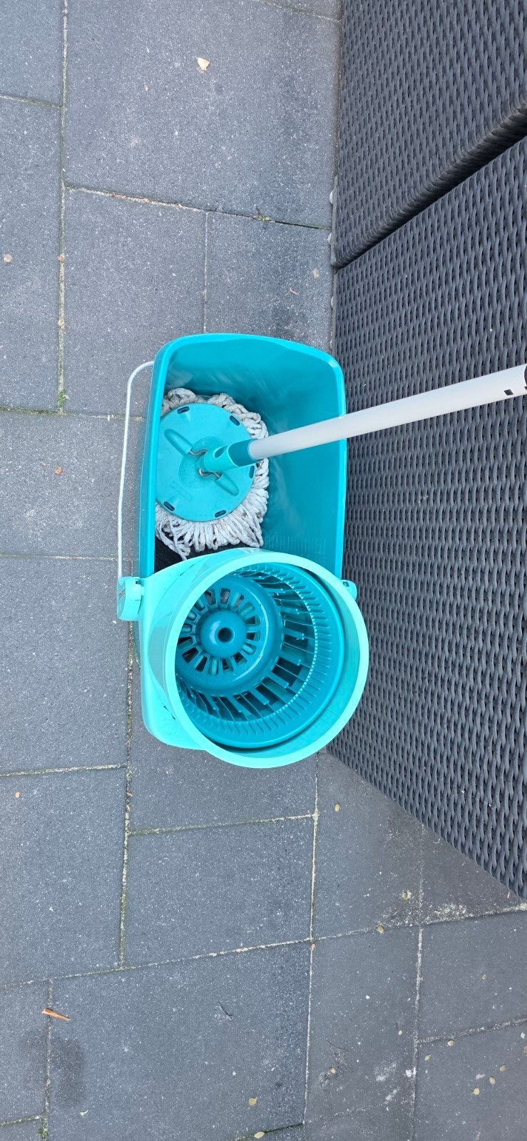 Mop set met emmer en wringer, Ophalen of Verzenden