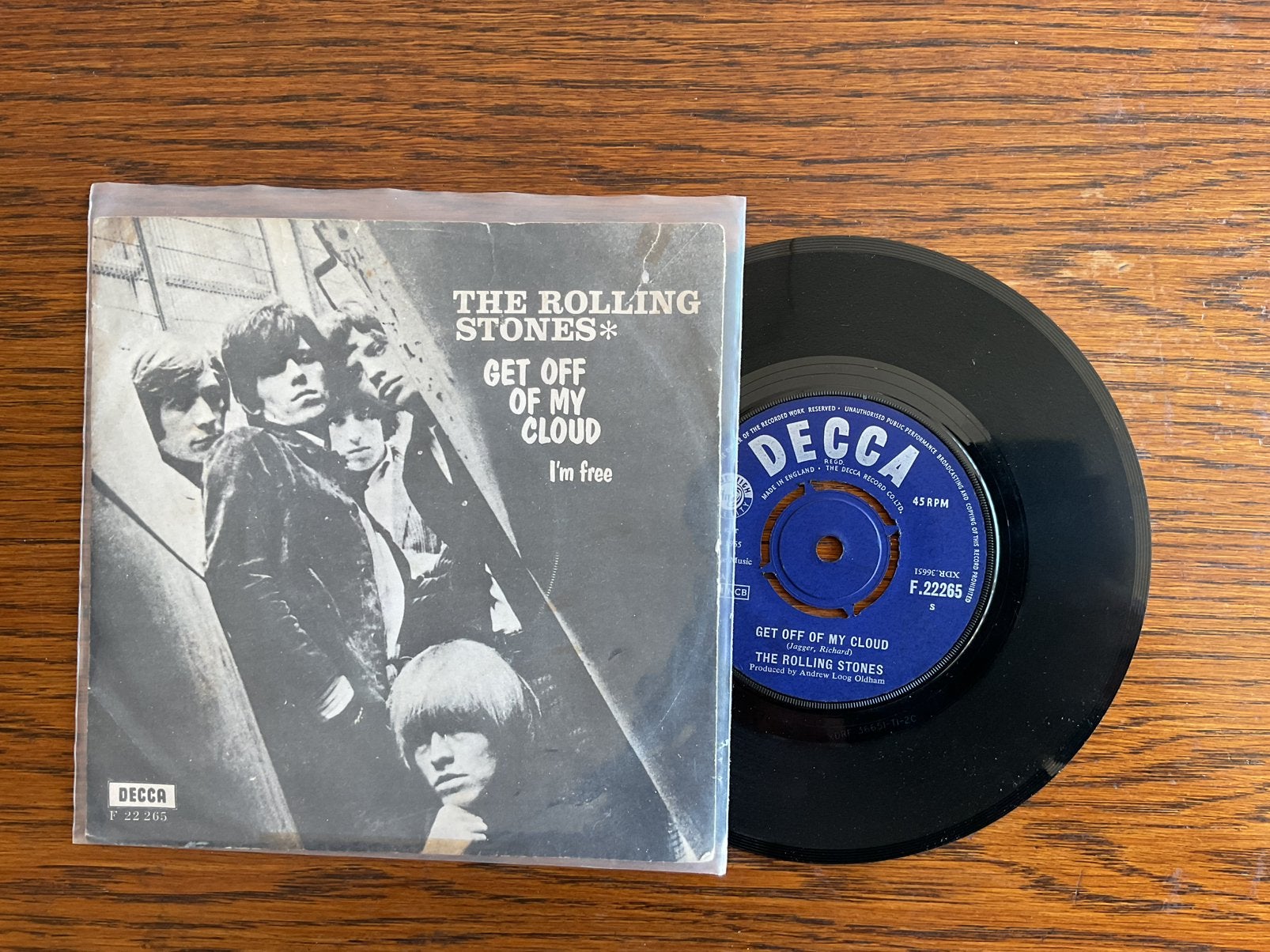 The Rolling Stones.  Get Off My Cloud, Ophalen of Verzenden, Zo goed als nieuw, Pop