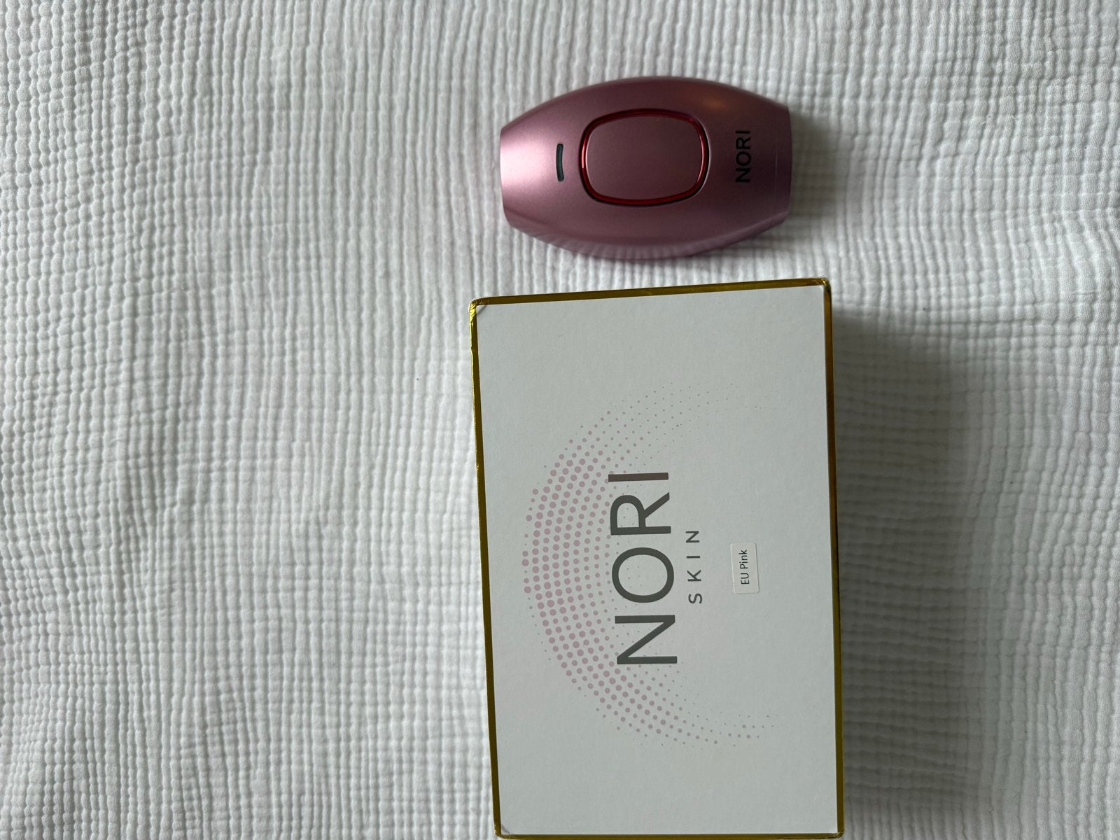 Nori Skin IPL Laser Ontharingsapparaat - Zo goed als nieuw, Ophalen of Verzenden, Zo goed als nieuw, Scheren en Epileren
