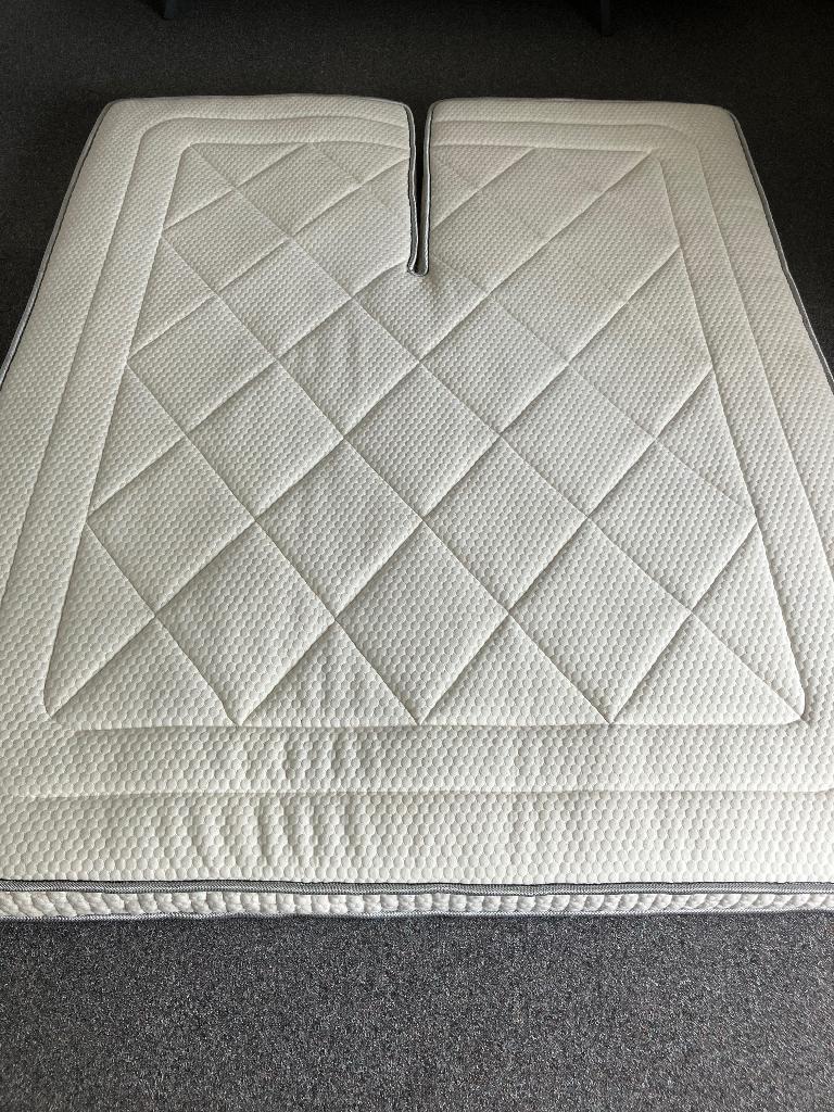 Split topper matras, Ophalen, Tweepersoons, Zo goed als nieuw, Matras