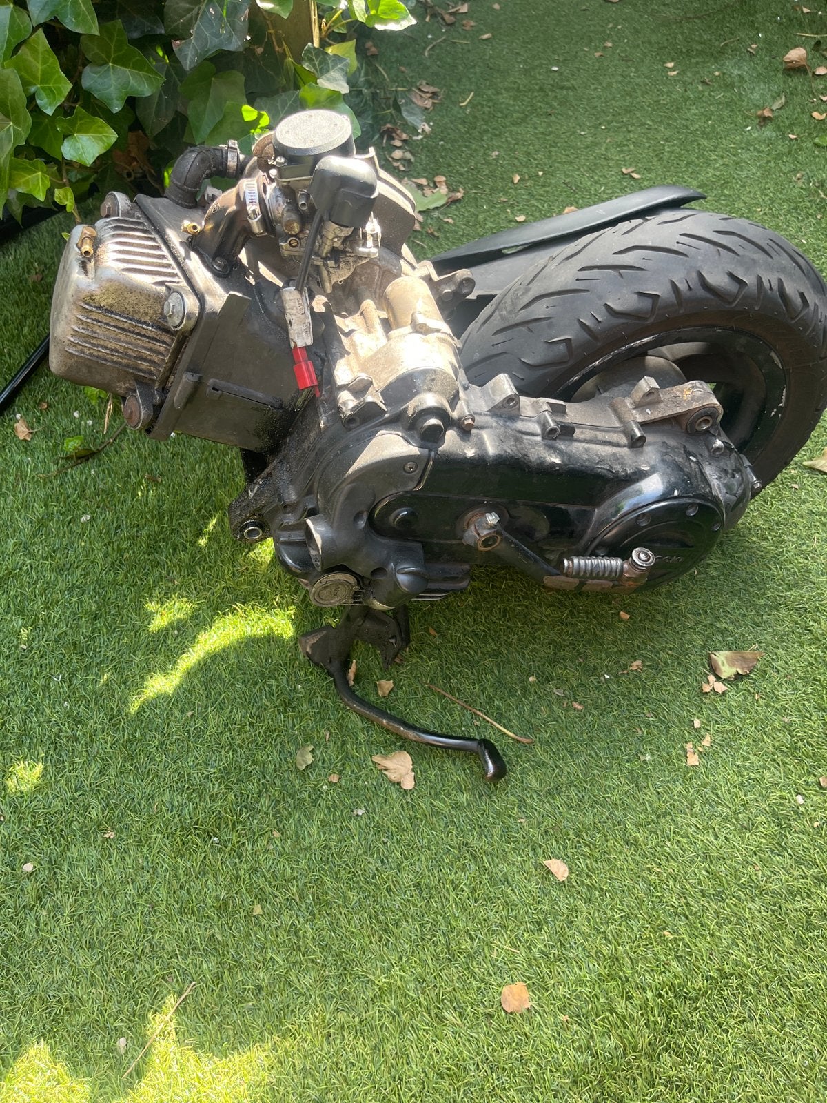 Malossi 80cc 4takt blok Piaggio Zip (lopend gedemonteerd), Ophalen of Verzenden, Gebruikt, Blok, Piaggio