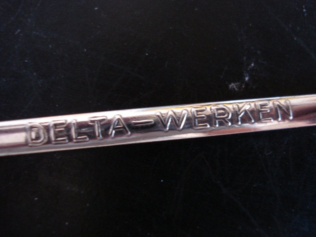 LEPELTJES, HELLEVOETSLUIS, Gebruikt, Verzilverd, Ophalen of Verzenden, Metaal