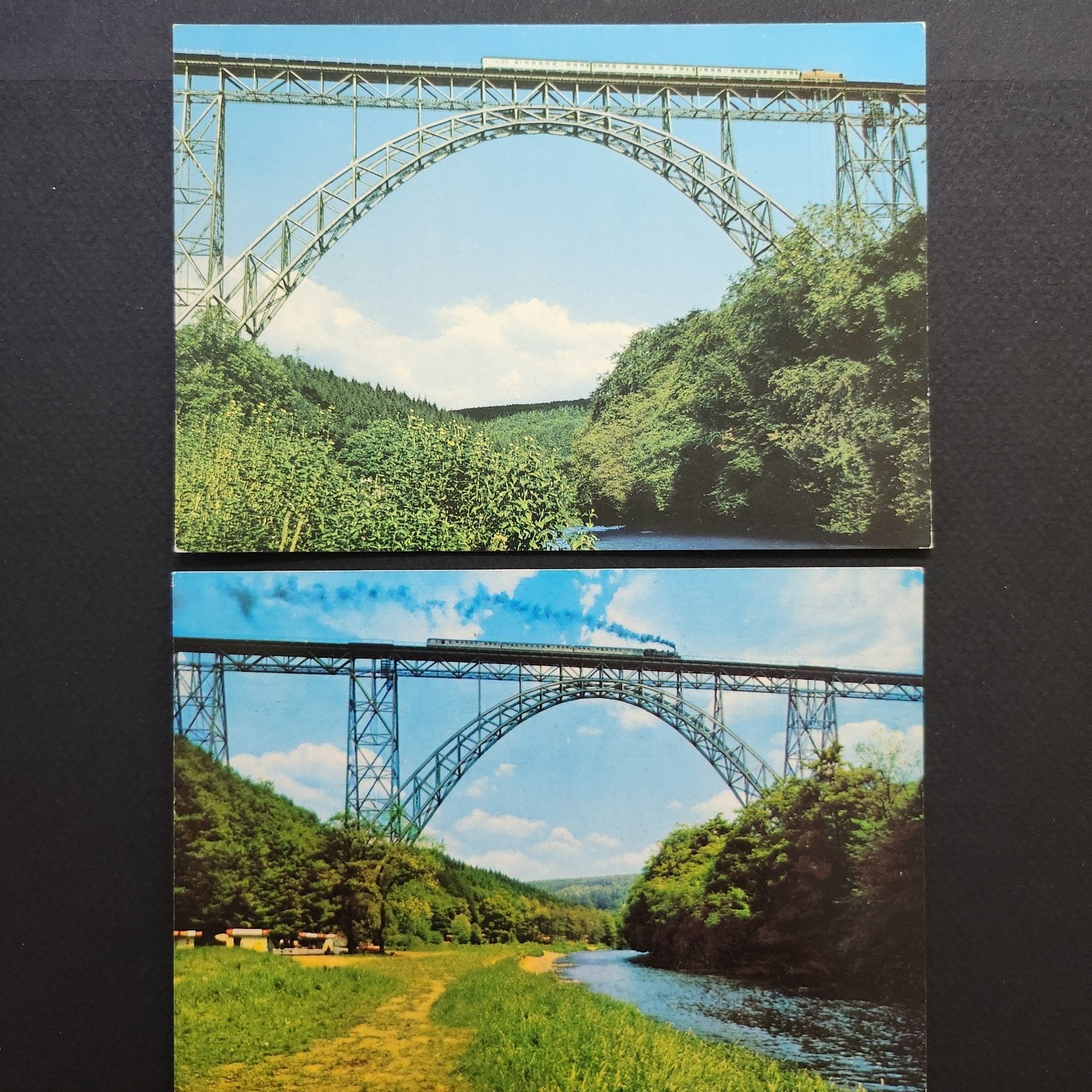 Müngstener Eisenbahnbrücke - Historische Ansichtkaart, Verzamelen, Verzenden