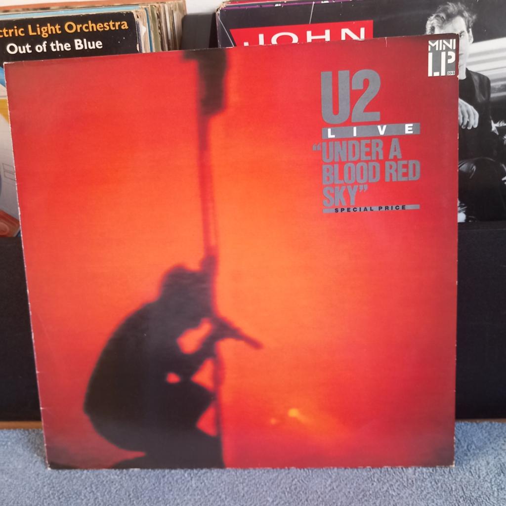 Lp u2 under a red sky, Ophalen of Verzenden, 12 inch