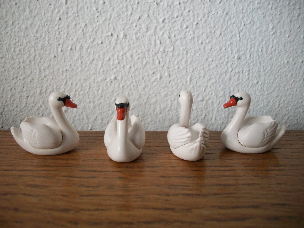 zwemmende zwaan, Ophalen of Verzenden, Nieuw, Complete set