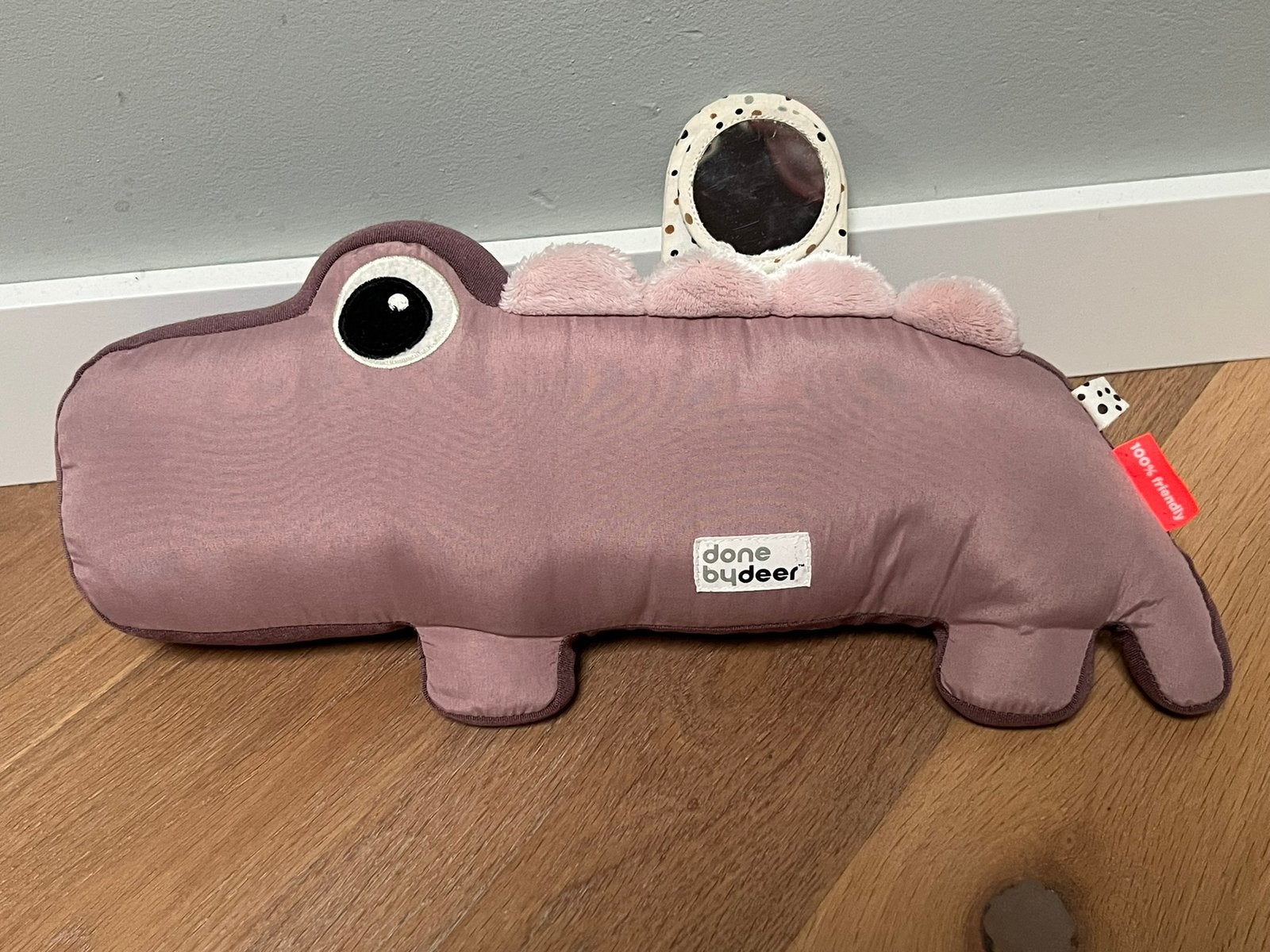 Done By Deer Croco Activiteiten knuffel Powder, Kinderen en Baby's, Speelgoed | Babyspeelgoed, Ophalen of Verzenden, Zo goed als nieuw