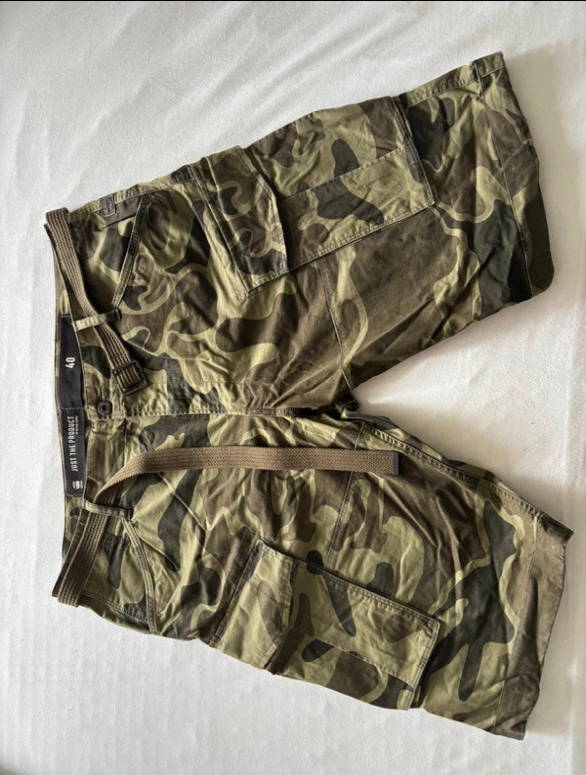 G-Star Raw Camouflage Cargo Shorts Maat 40, Verzenden, Zo goed als nieuw, Overige maten, Meerkleurig