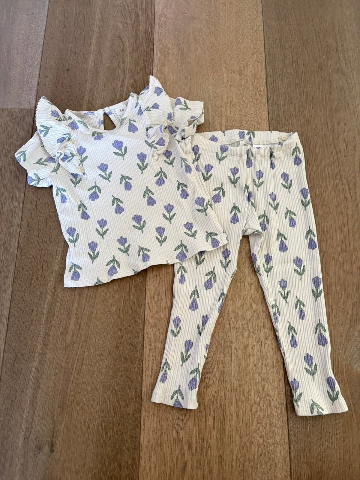 Setje H&M maat 98, Ophalen of Verzenden, Gebruikt, Meisje, Setje