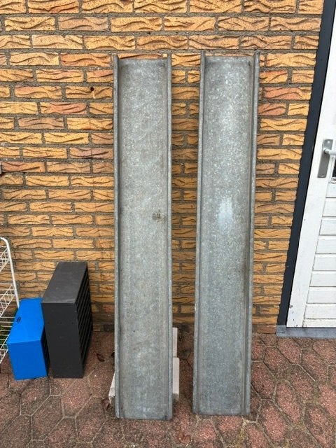 Oprijplaten - Staal - 150 cm, Ophalen, Gebruikt