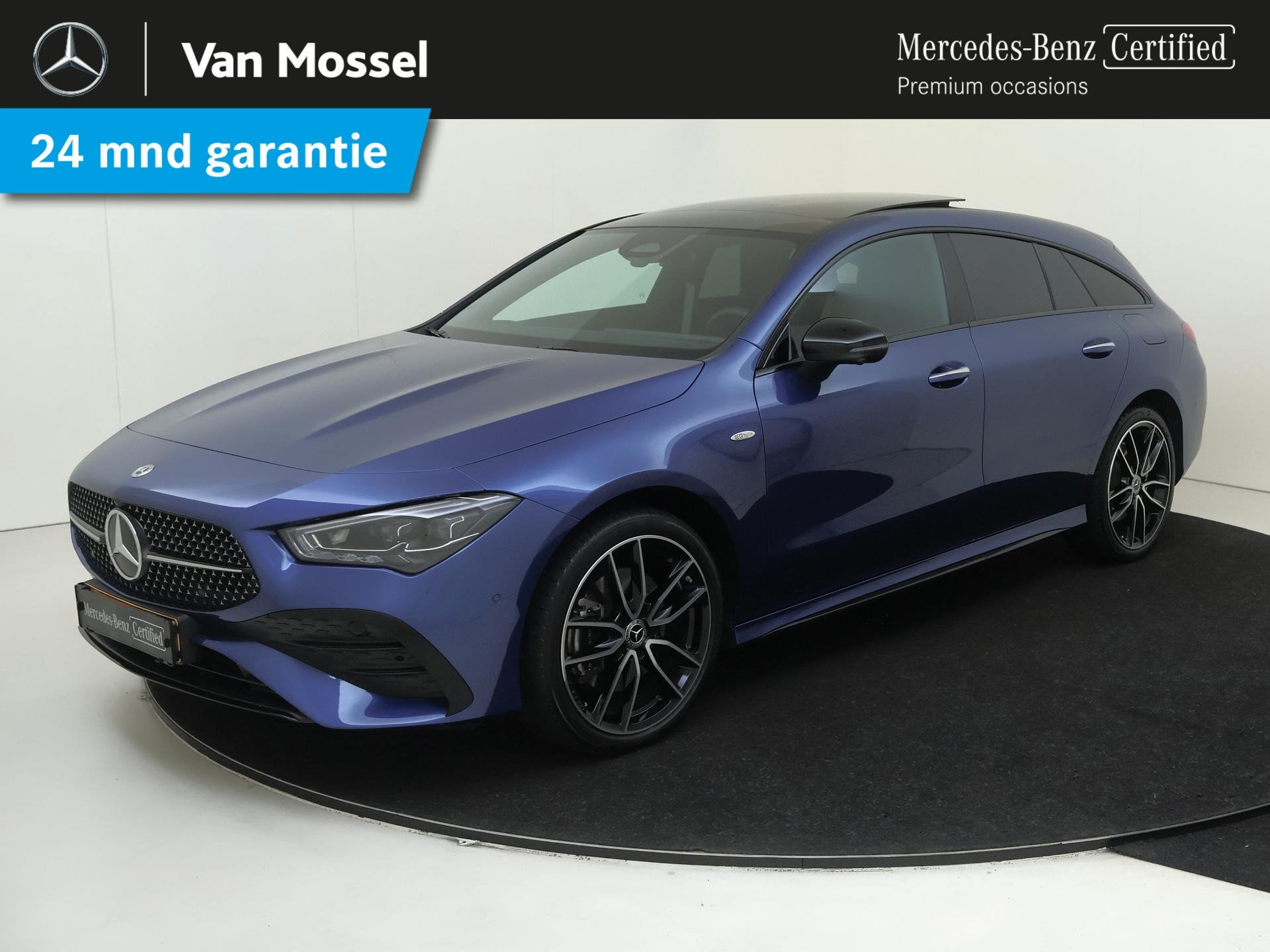 Mercedes-Benz CLA-klasse Shooting Brake 250 e Star Edition A, Auto's, CLA, Gebruikt, 16 kWh, Blauw