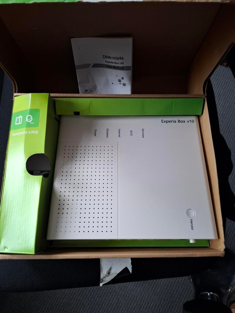 Experiabox v10, Ophalen of Verzenden