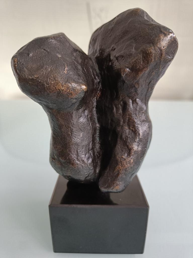 Bronzen torso sculptuur Susanne Den Hoed., Handgemaakt, Minder dan 20 cm, Ophalen of Verzenden, Brons