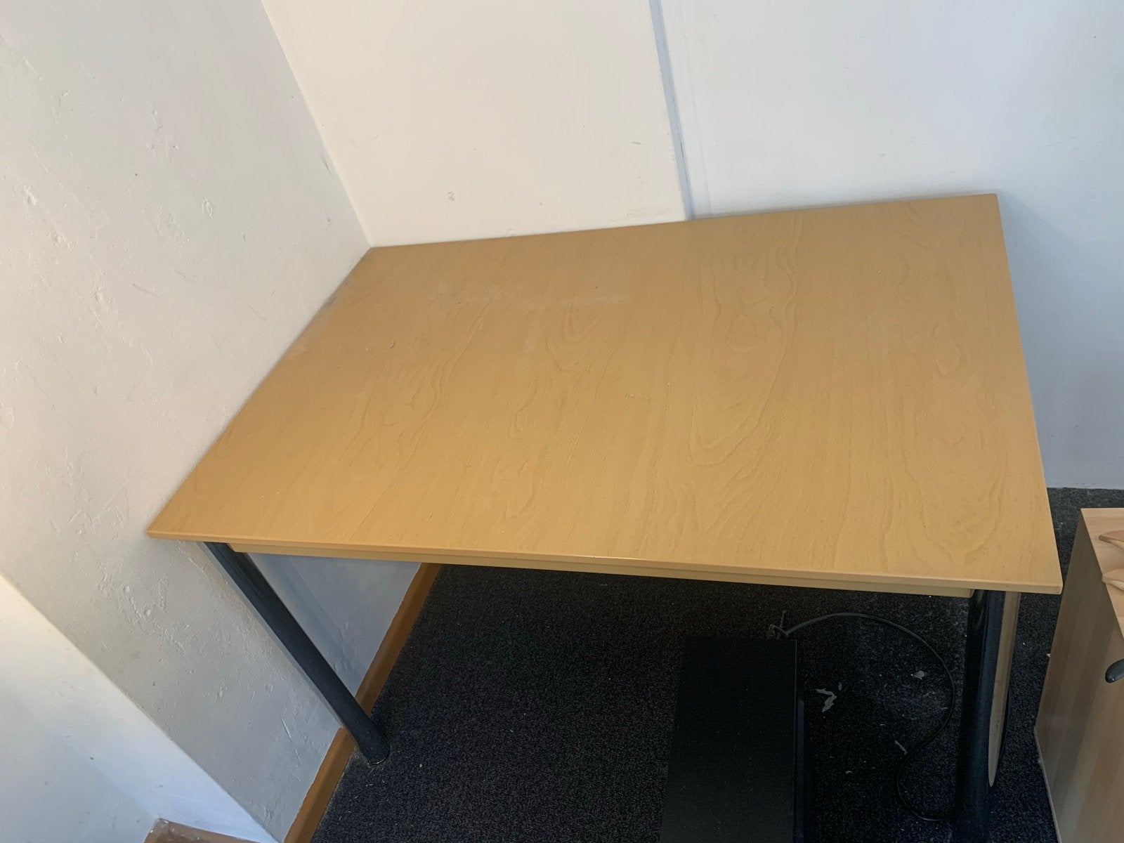 Praktische Bureau Tafel - Ideaal voor Thuiswerk of Studie, Ophalen, Gebruikt, Hout, Bruin