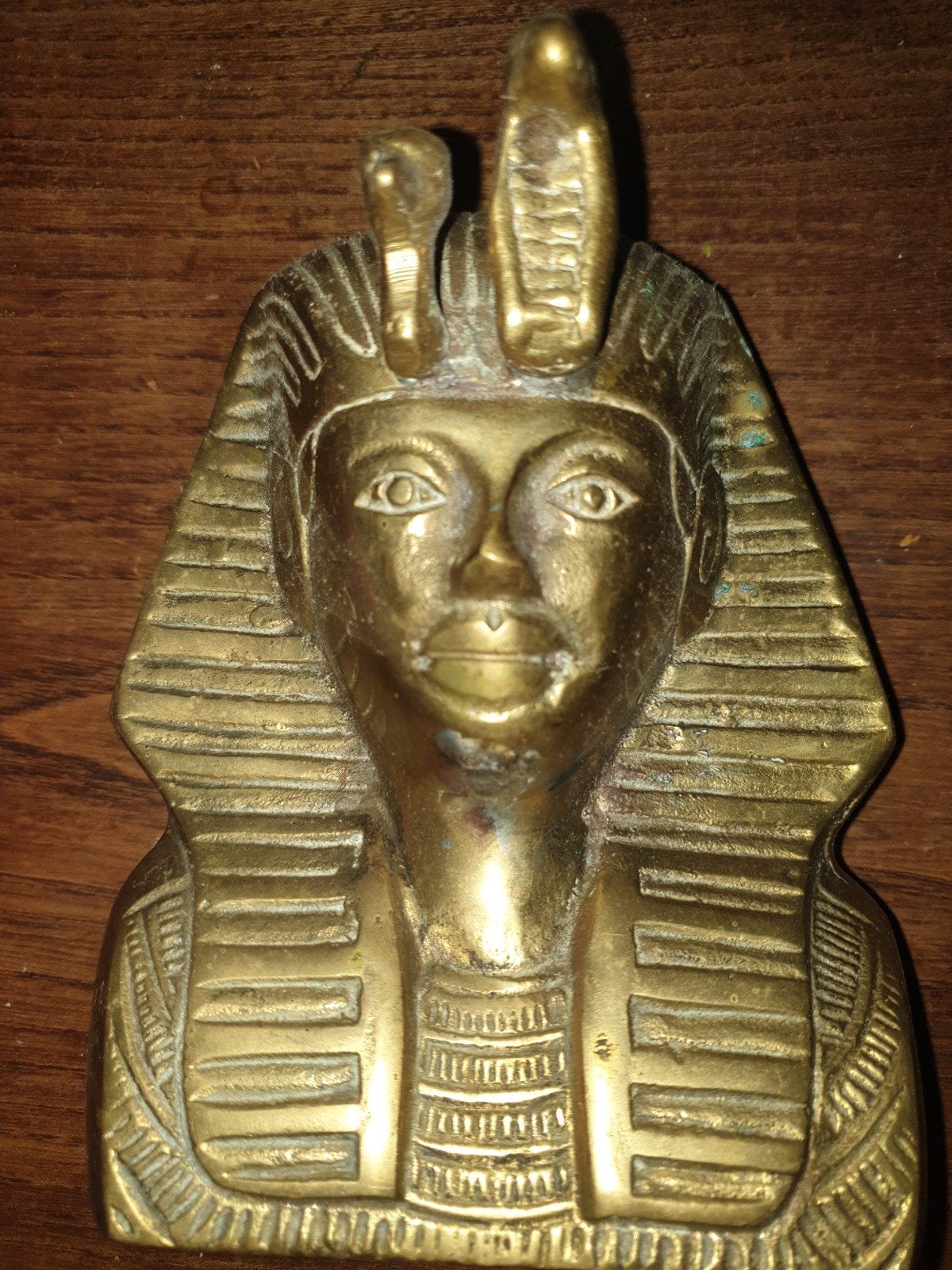 toetanchamon egyptisch koper beeldje, Ophalen