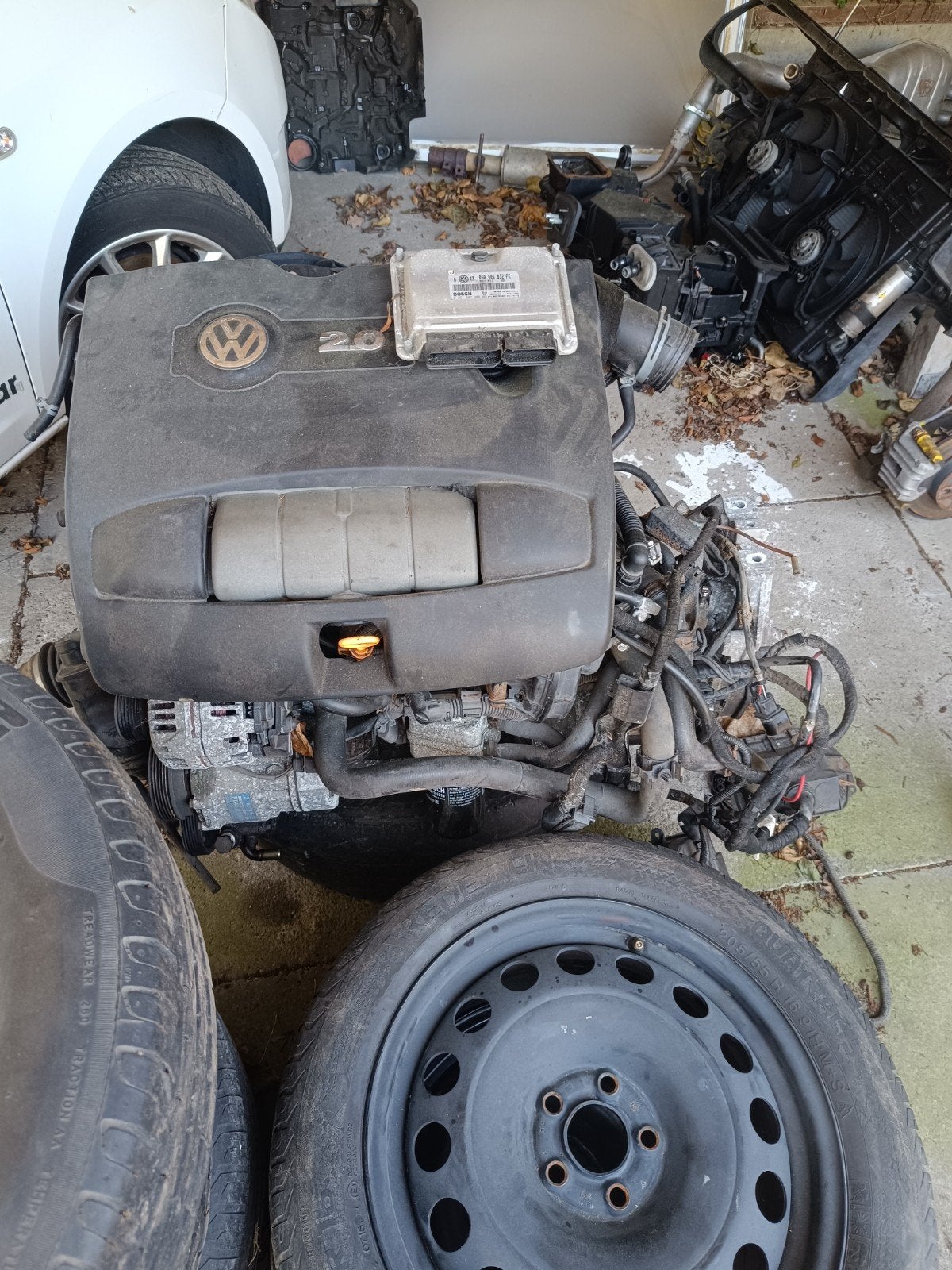 Complete VAG 2.0 8v AZJ motorswap en losse delen, Ophalen, Gebruikt, Seat