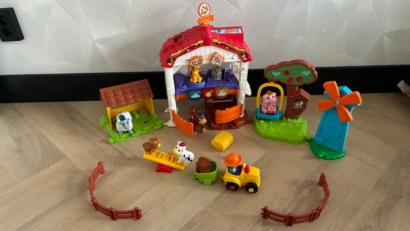 VTech Zoef Zoef Dieren Kinderboerderij, Ophalen of Verzenden, Zo goed als nieuw, 2 tot 4 jaar