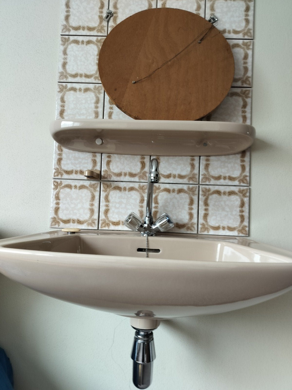Wastafel Retro, Huis en Inrichting, Badkamer | Badkamermeubels, Ophalen, 50 tot 100 cm, Minder dan 100 cm, Wasbak of Wastafel
