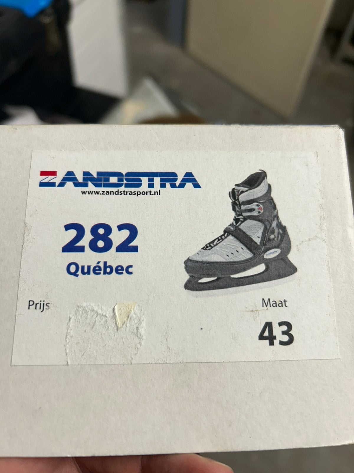 IJshockey schaatsen. Merk: Zandra model: Quebec. Maat 43, Ophalen, Nieuw, Schaatsen