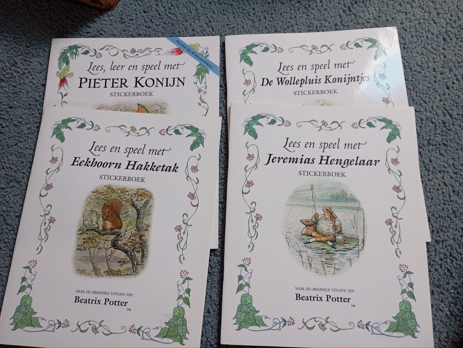 Beatrix Potter 4 stuks broekjes compleet, Ophalen of Verzenden